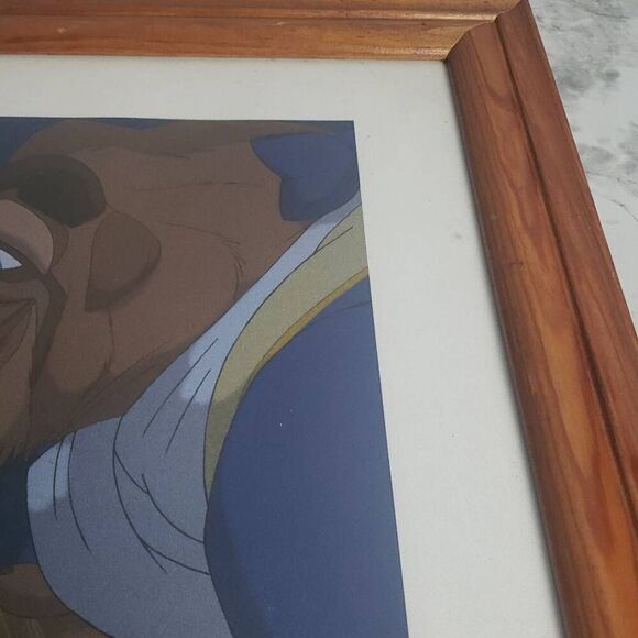 Beauty and the Beast Lithograph Picture Frame - Picture 4 of 8